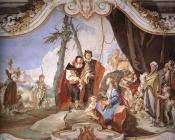 乔瓦尼 巴蒂斯塔 提埃波罗 : Patriarcale Rachel Hiding the Idols from her Father Laban